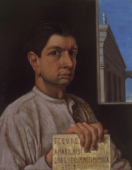 Giorgio de Chirico, ‘Self-portrait’, 1920