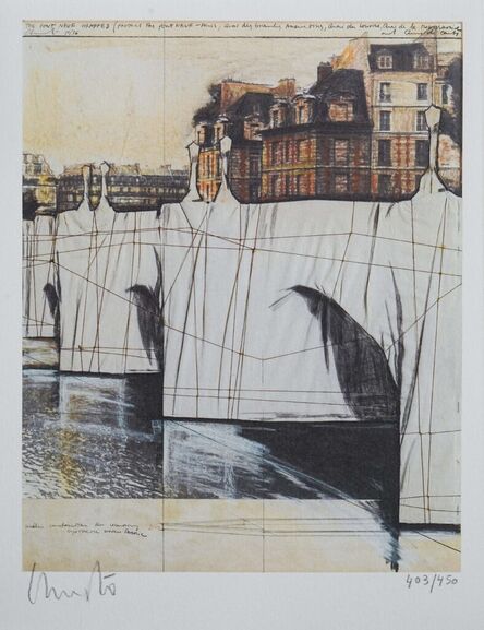 Christo, ‘The Pont-Neuf Wrapped’, 1976-2020