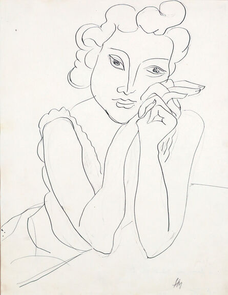 Henri Matisse, ‘Femme aux mains croisées’, 1940