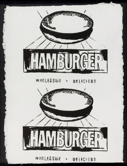 Andy Warhol, ‘Double Hamburger’, 1986