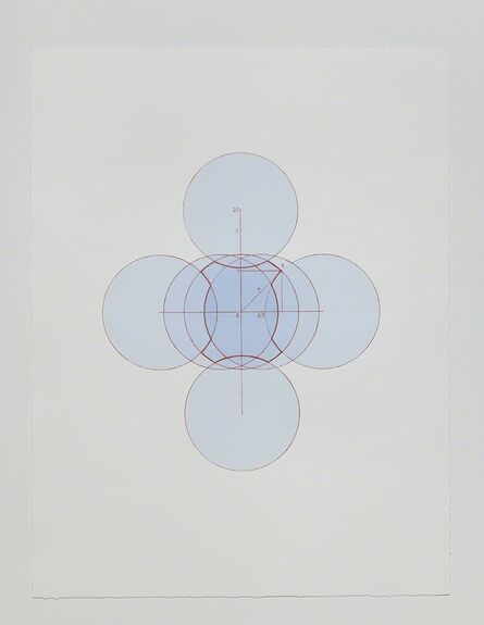 Wu Shanzhuan & Inga Svala Thórsdóttir, ‘Seven Circles Little Fat Flesh (Stone Plate plus Screen Print)’, 2013