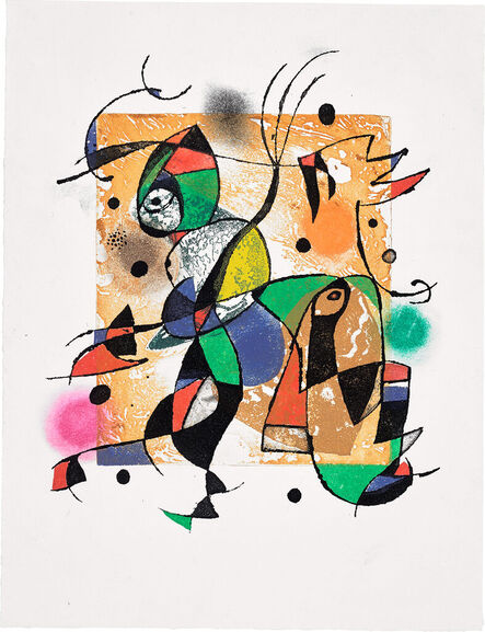 Joan Miró, ‘Gaudí XVI (D. 1075)’, 1979