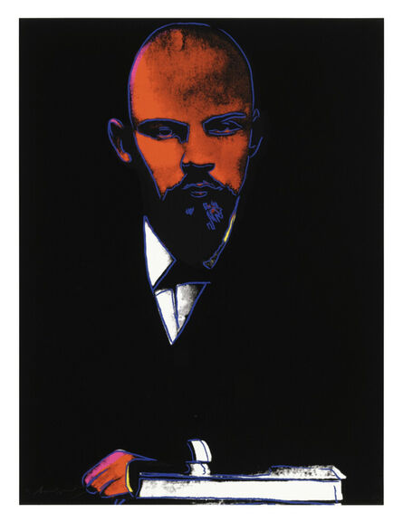 Andy Warhol, ‘Lenin (Black)’, 1987