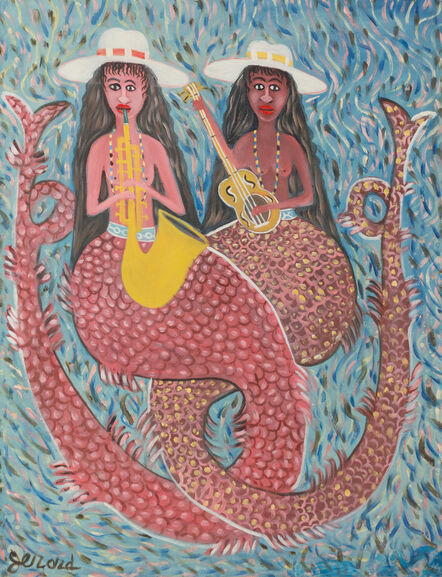Gerard Fortune (1925-2019), ‘Mermaids and Sax ’, ca. 2000
