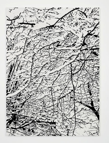 Farhad Moshiri, ‘SNOW FOREST 008A’, 2017