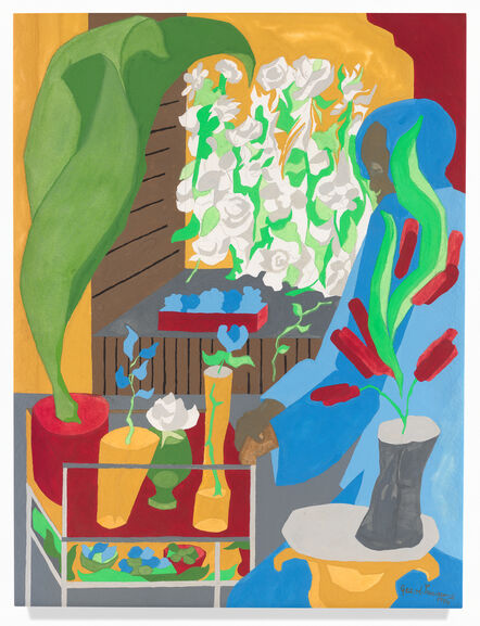 Jacob Lawrence, ‘Supermarket Flora’, 1994