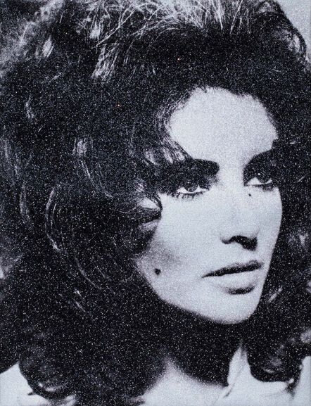 Russell Young, ‘Elizabeth Taylor (Siren Black & White)’, 2011
