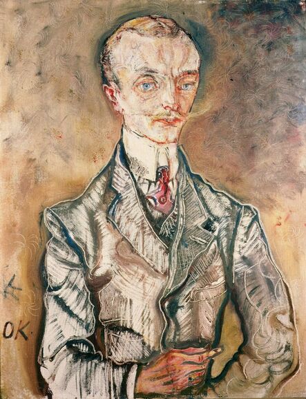 Oskar Kokoschka, ‘Marquis de Montesquieu ’