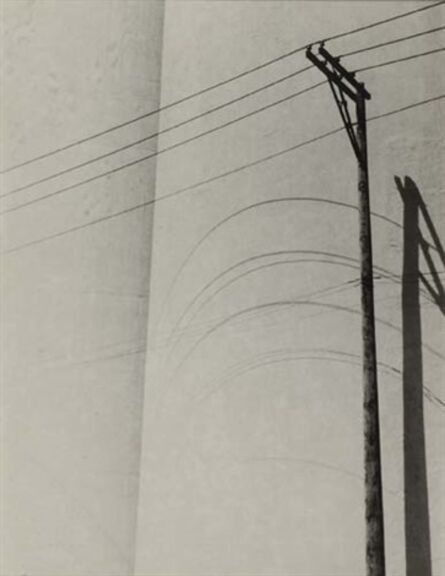 Ralston Crawford, ‘Untitled (Telephone wires)’, 1942