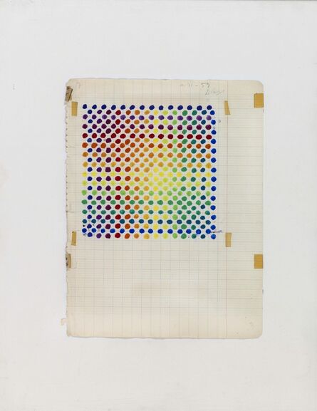 Julio Le Parc, ‘Projet couleur n° 5 (Color Project n° 5)’, 1959