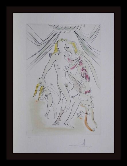 Salvador Dalí, ‘Hommage a Albrecht Durer Venus Mars Cupidon’, 1971