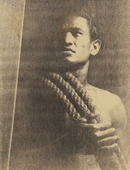 Lionel Wendt, ‘Untitled (Man with rope)’, ca. 1935