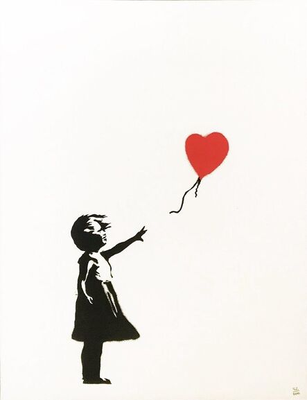Banksy, ‘Girl With Balloon (unsigned)’, 2004