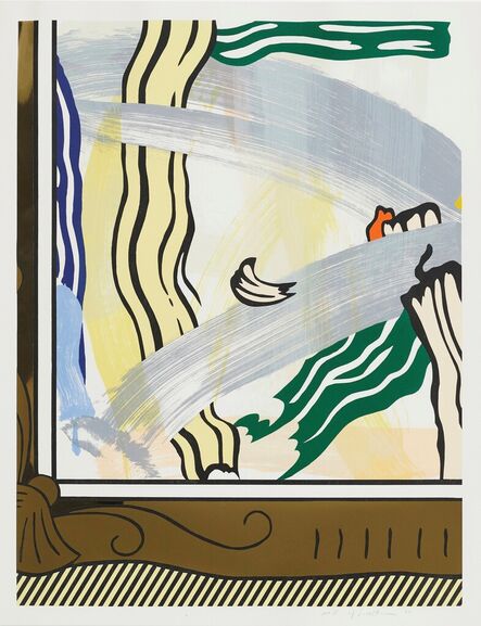 Roy Lichtenstein, ‘Painting in Gold Frame  ’, 1974