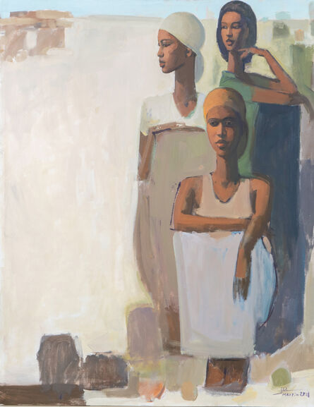 Tadesse Mesfin, ‘Pillars of Life: Guleet VI’, 2021