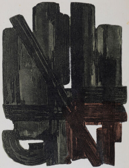 Pierre Soulages, ‘Gouaches et gravures (I)’, 1957
