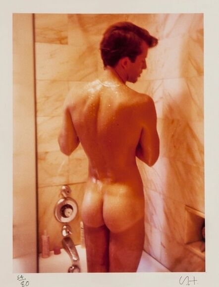 David Hockney, ‘Peter Showering’, 1976