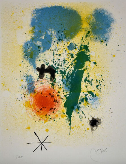 Joan Miró, ‘Preface, from 52 Affiches’, 1963