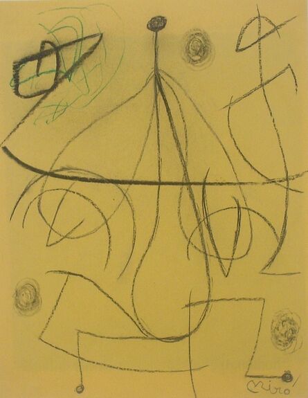 Joan Miró, ‘Femme, Oiseaux’, 1977