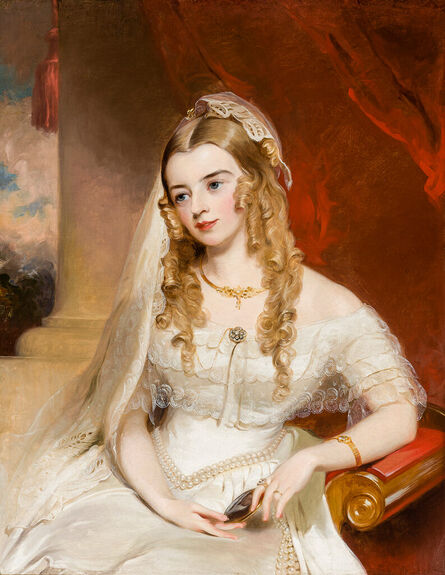 Thomas Sully, ‘Portrait of Mrs. Joseph Merrefield (nee Rebecca Janney) of Baltimore’, about 1849