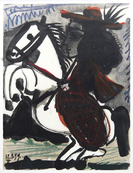 Pablo Picasso, ‘Cavalier’, 1959