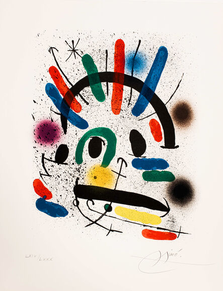 Joan Miró, ‘Miró lithographe I’, 1972