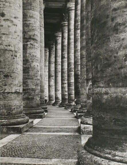 Lisette Model, ‘Rome, Columns’, 1953-1955