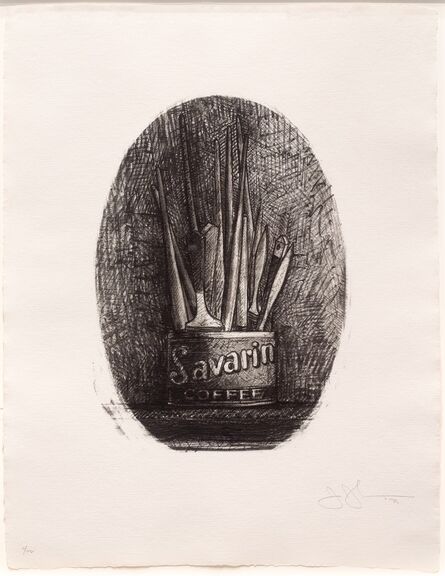 Jasper Johns, ‘Savarin 4 (Oval)’, 1978