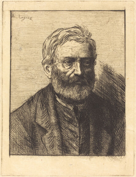 Alphonse Legros, ‘Victor Hugo, 1st plate’