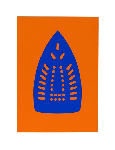 Willie Cole, ‘Complementary Soles (Blue/Orange)’, 2012