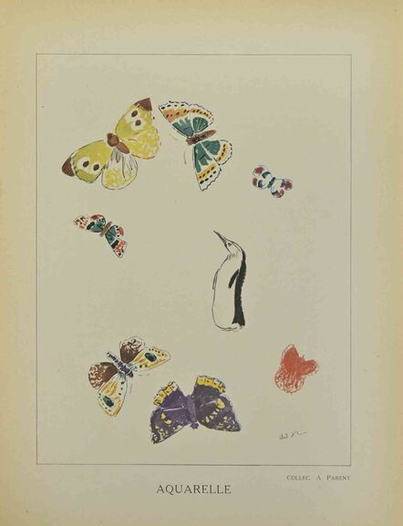 Odilon Redon, ‘Composition of Animals’, 1923