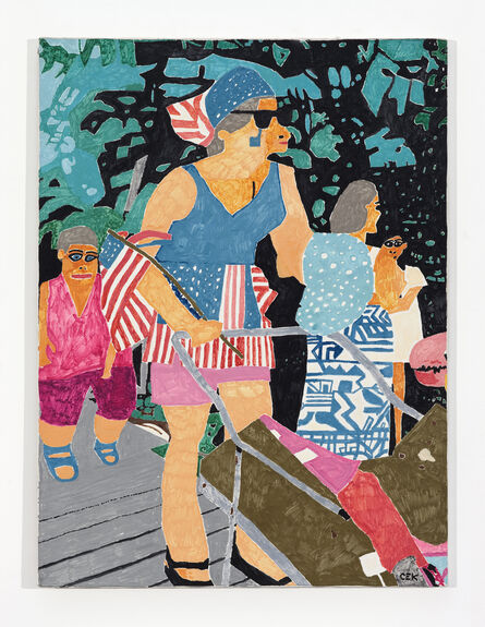 Christopher Knowles, ‘Fourth of July, Davis II’, 1994