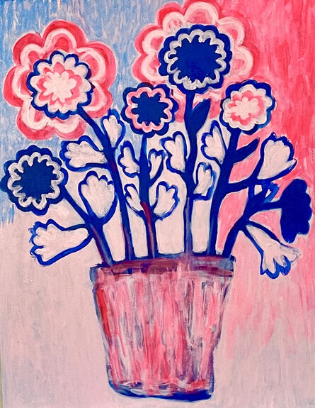 Ayse Wilson, ‘Pinks and Blues Bouquet’, 2022
