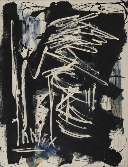 Michael Corinne West, ‘Black and White with Blue’, 1981-1984