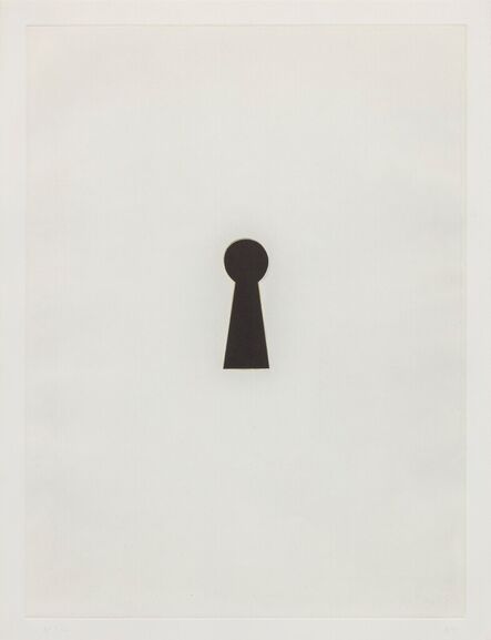 Robert Therrien, ‘No title (keyhole)’, 1995