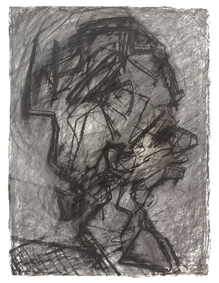 Frank Auerbach, ‘Head of Julia in Profile II’, 1989