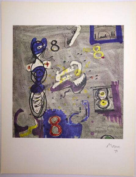 Henry Moore, ‘"OTTO (Eight)" - Bolaffi Arte, "I NUMERI ARABI"’, 1971