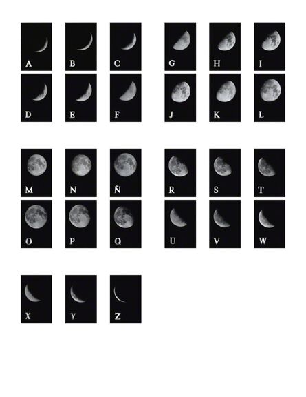 Leandro Katz, ‘Lunar Alphabet’, 1979/2012