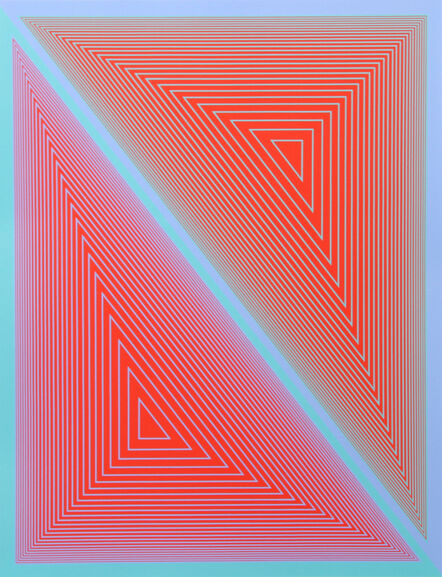 Richard Anuszkiewicz, ‘Inward Eye 3’, 1970
