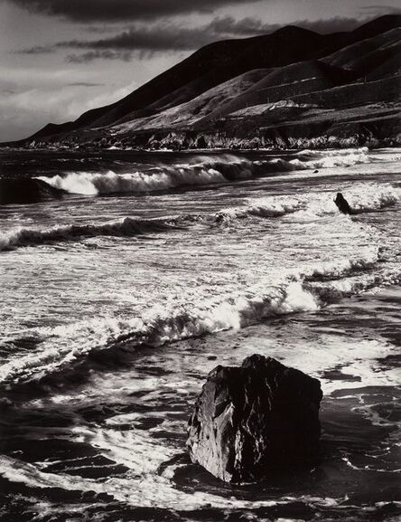 Morley Baer, ‘Winter Storm and Surf, Garrapata, 1966’, 1978