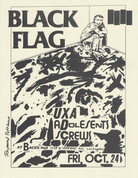 Raymond Pettibon, ‘Flyers for Black Flag’, ca. 1980