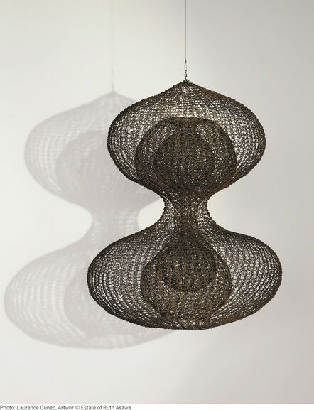 Ruth Asawa, ‘Untitled (S.797 Hanging Double-Lobed, Three-Layer Continuous Form within a Form)’, circa 1954