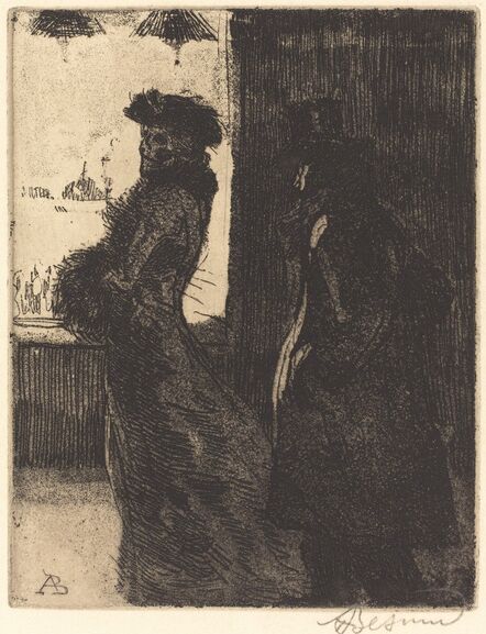 Albert Besnard, ‘The Unknown Woman (L'inconnue)’, 1900