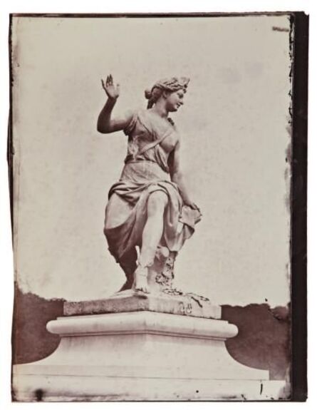 Charles Nègre, ‘Nymphe des Forets, sculpture du parc des Tuileries’, 1859