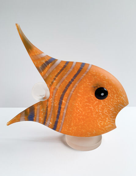 Borowski Glass, ‘Angel Fish - Medium | Orange | 24-04-04’, 2020