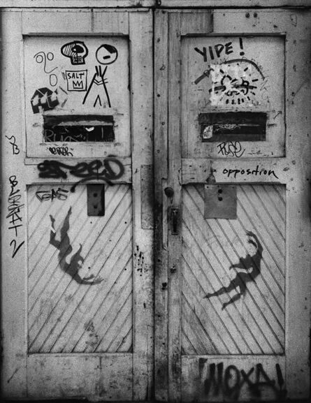 Fernando Natalici, ‘Basquiat Keith Haring NY Graffiti Photo 1980 (SAMO)’, Printed later