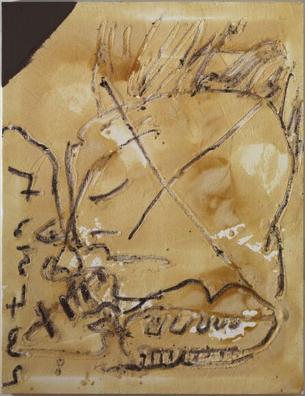Antoni Tàpies, ‘Perfil i boca’, 2009