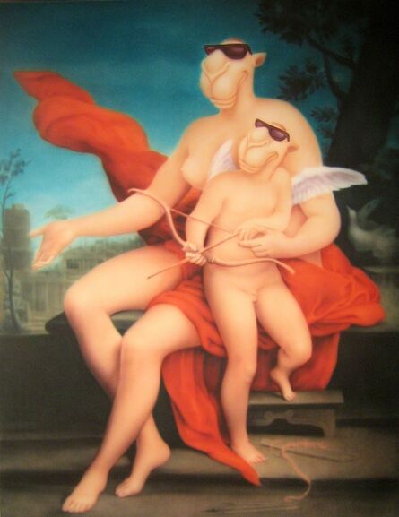 Zhou Tiehai, ‘Venus and Cupid (维纳斯和丘比特)’, 2008