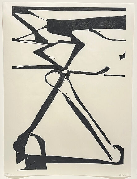 Richard Diebenkorn, ‘Double X’, 1987