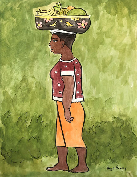 Diego Rivera, ‘Vendedora de Frutas’, 20th Century